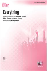 Everything SATB choral sheet music cover